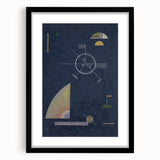 Modern Wall Art: Geometric Abstract Composition by Wassily Kandinsky