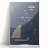Modern Wall Art: Geometric Abstract Composition by Wassily Kandinsky