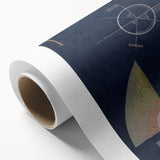 Modern Wall Art: Geometric Abstract Composition by Wassily Kandinsky