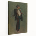 Romanticism Art - Young Man with Pipe by Ladislav Mednyánszky Print