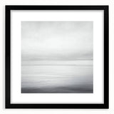 Professional Office Art – Minimalist Black and White Seascape