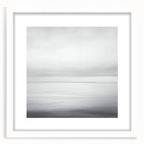 Professional Office Art – Minimalist Black and White Seascape