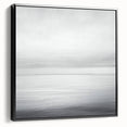 Professional Office Art – Minimalist Black and White Seascape