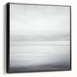 Professional Office Art – Minimalist Black and White Seascape