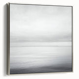 Professional Office Art – Minimalist Black and White Seascape