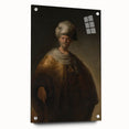 Historical Baroque Art Print of a Turbaned Gentleman - Classic Wall Art