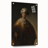 Historical Baroque Art Print of a Turbaned Gentleman - Classic Wall Art
