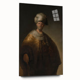 Historical Baroque Art Print of a Turbaned Gentleman - Classic Wall Art