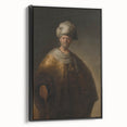 Historical Baroque Art Print of a Turbaned Gentleman - Classic Wall Art