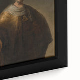 Historical Baroque Art Print of a Turbaned Gentleman - Classic Wall Art