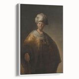Historical Baroque Art Print of a Turbaned Gentleman - Classic Wall Art