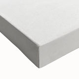 Close-up of a large art canvas featuring a black and white fruit still life, ideal for bedroom wall decor.