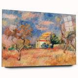 Impressionist Landscape Wall Art - Dovecote at Bellevue by Renoir Print