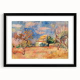 Impressionist Landscape Wall Art - Dovecote at Bellevue by Renoir Print