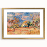 Impressionist Landscape Wall Art - Dovecote at Bellevue by Renoir Print