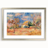 Impressionist Landscape Wall Art - Dovecote at Bellevue by Renoir Print