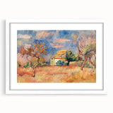 Impressionist Landscape Wall Art - Dovecote at Bellevue by Renoir Print