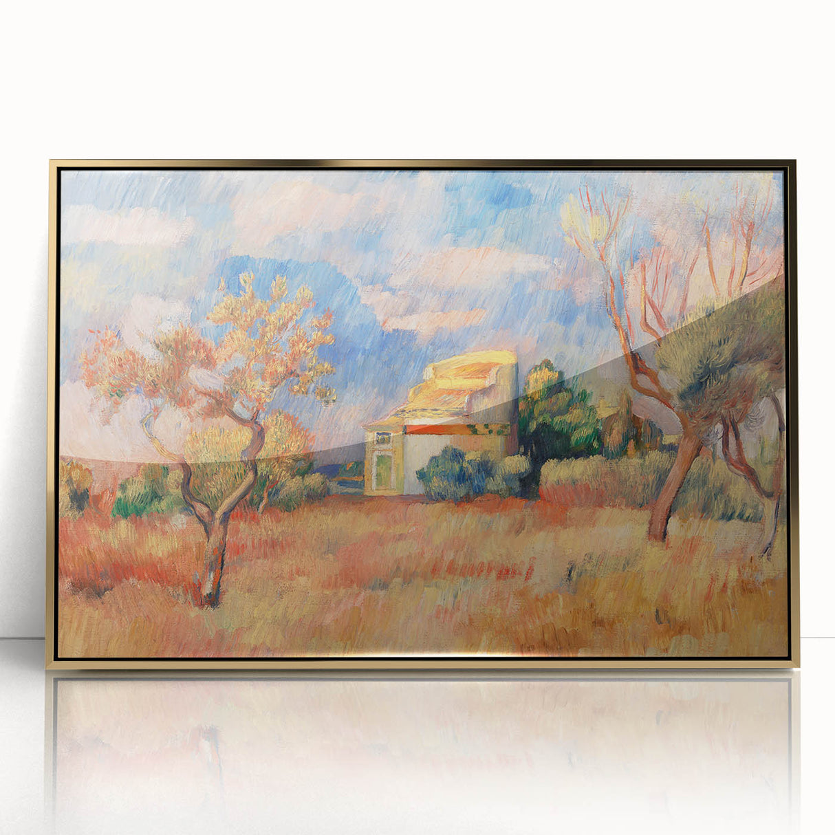 Impressionist Landscape Wall Art - Dovecote at Bellevue by Renoir Print