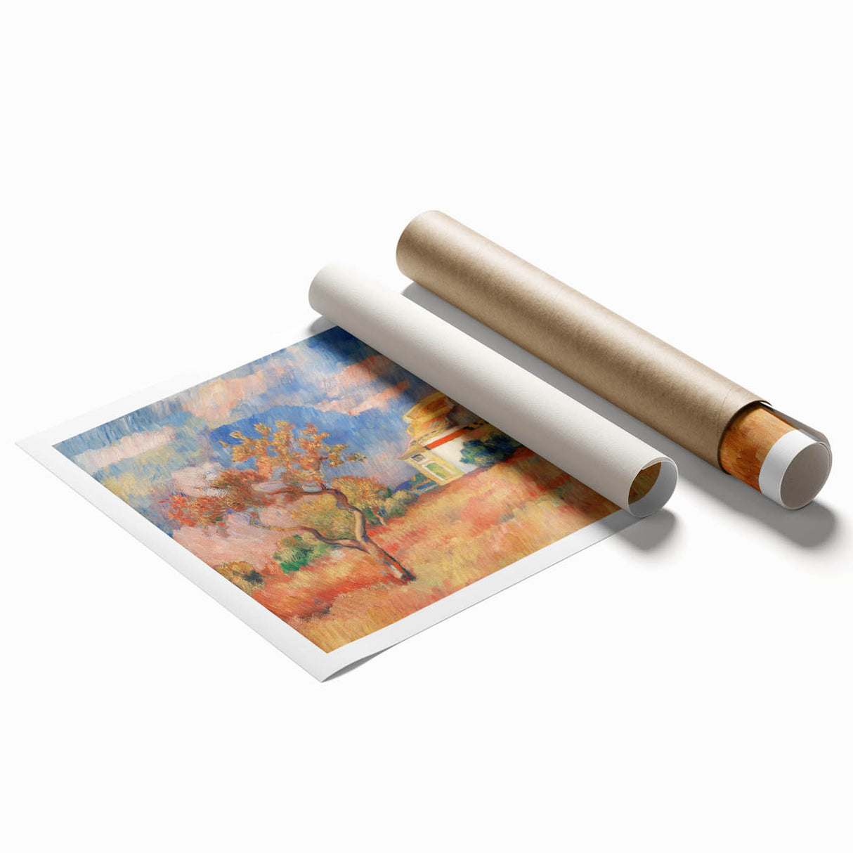 Impressionist Landscape Wall Art - Dovecote at Bellevue by Renoir Print