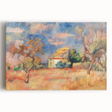 Impressionist Landscape Wall Art - Dovecote at Bellevue by Renoir Print