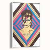 David Bowie Ziggy Stardust Retro Poster - Vintage Concert Art