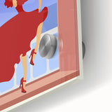 Vintage Spain Travel Poster - Flamenco Dance Art Print