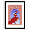 Vintage Spain Travel Poster - Flamenco Dance Art Print