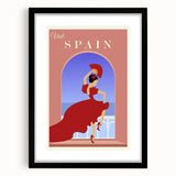 Vintage Spain Travel Poster - Flamenco Dance Art Print