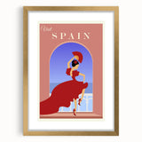 Vintage Spain Travel Poster - Flamenco Dance Art Print