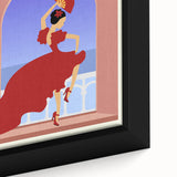Vintage Spain Travel Poster - Flamenco Dance Art Print