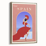 Vintage Spain Travel Poster - Flamenco Dance Art Print