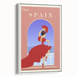 Vintage Spain Travel Poster - Flamenco Dance Art Print