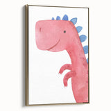 Smiling Dinosaur Boys Room Wall Art – Fun Kids Wall Art Prints