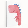 Smiling Dinosaur Boys Room Wall Art – Fun Kids Wall Art Prints