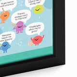 STEM Learning Wall Art - Growth Mindset Educational Print