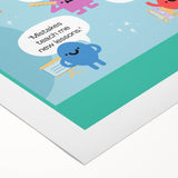 STEM Learning Wall Art - Growth Mindset Educational Print