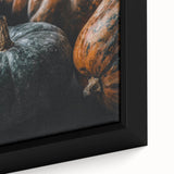 Extra large black wall art featuring a textured, colorful abstract design on framed canvas, suitable for living room decor.