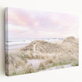 Large abstract canvas art featuring vibrant summer hues, ideal for kitchen wall decor.