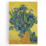 Black and white print of Van Gogh's 'Starry Night' on large stretched canvas, ideal for kitchen wall art or bedroom ambiance.