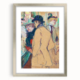 Modern Art Prints: Bold Abstract with Vibrant Red and Gold Strokes