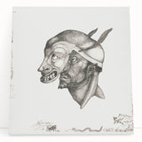 Modern Wall Art – Paul Klee’s "Komiker" in Intricate Monochrome