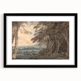 Romanticism Art - Windsor Landscape View Print