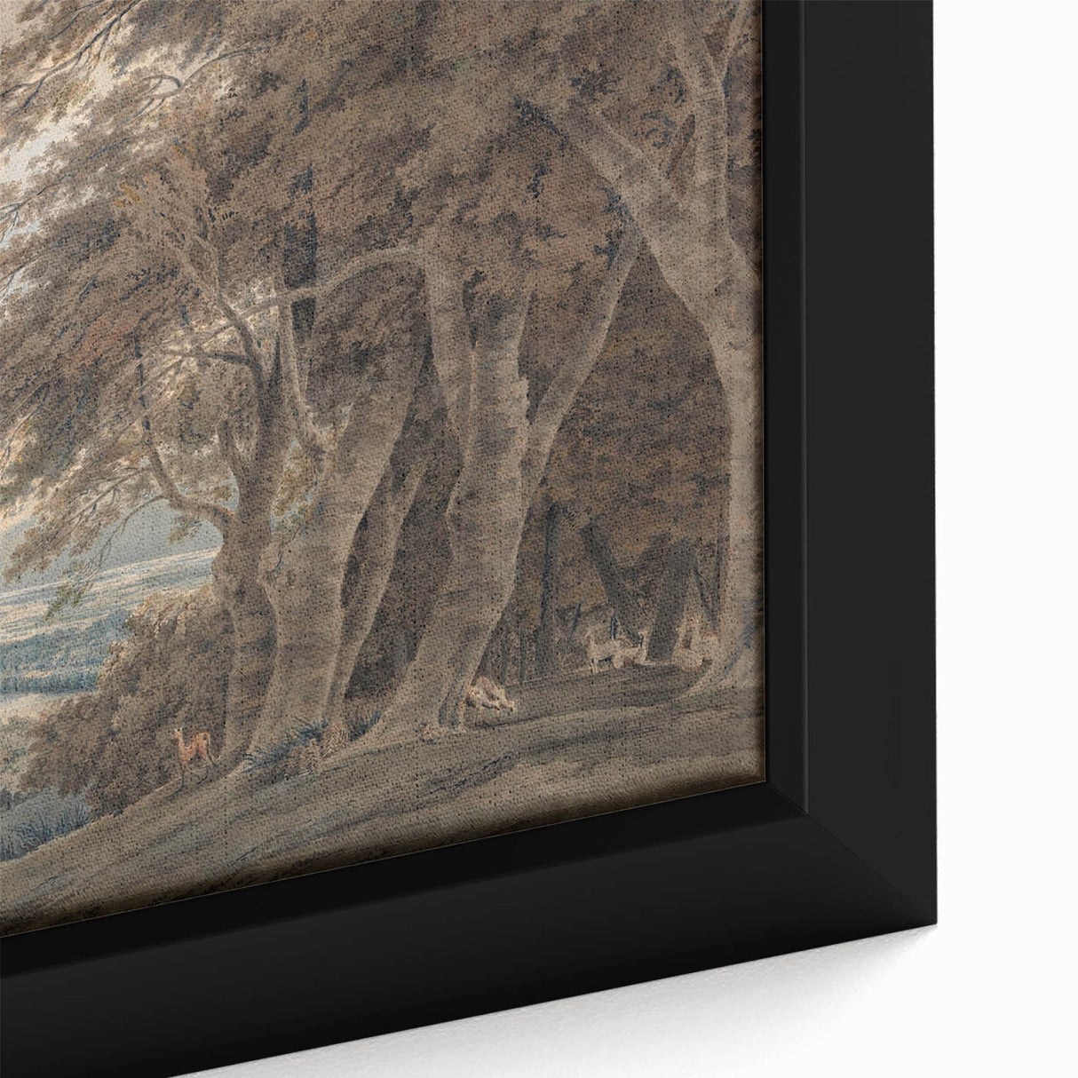 Romanticism Art - Windsor Landscape View Print