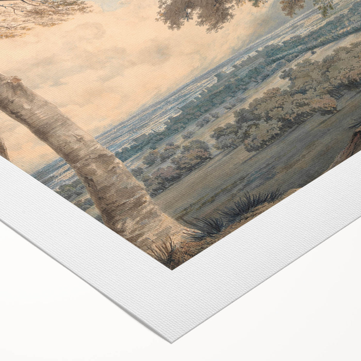 Romanticism Art - Windsor Landscape View Print