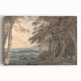 Romanticism Art - Windsor Landscape View Print