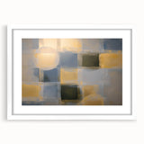 Minimalist Geometric Living Room Wall Art - Modern Canvas Prints