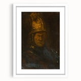 Baroque Art Portrait of a Warrior - Classic Antique Art Print