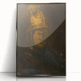 Baroque Art Portrait of a Warrior - Classic Antique Art Print