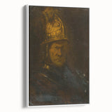 Baroque Art Portrait of a Warrior - Classic Antique Art Print