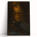 Baroque Art Portrait of a Warrior - Classic Antique Art Print